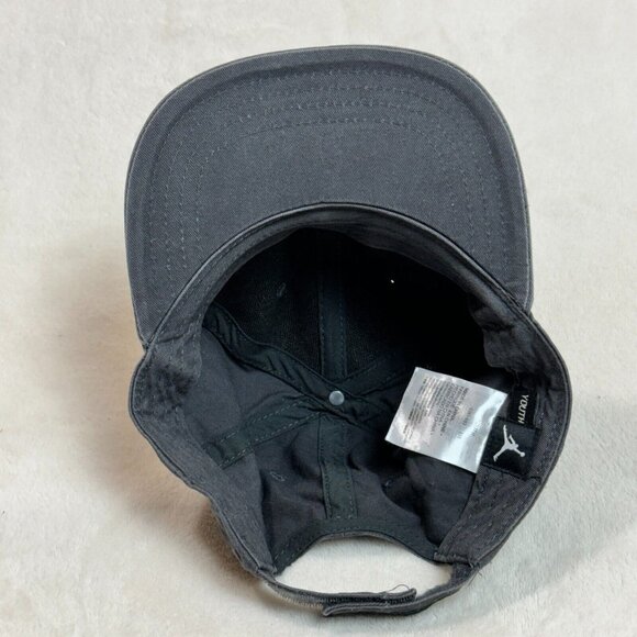 AIR JORDAN Jump Man Black Ball Cap Hat Strap Back Youth One Size - Picture 9 of 10
